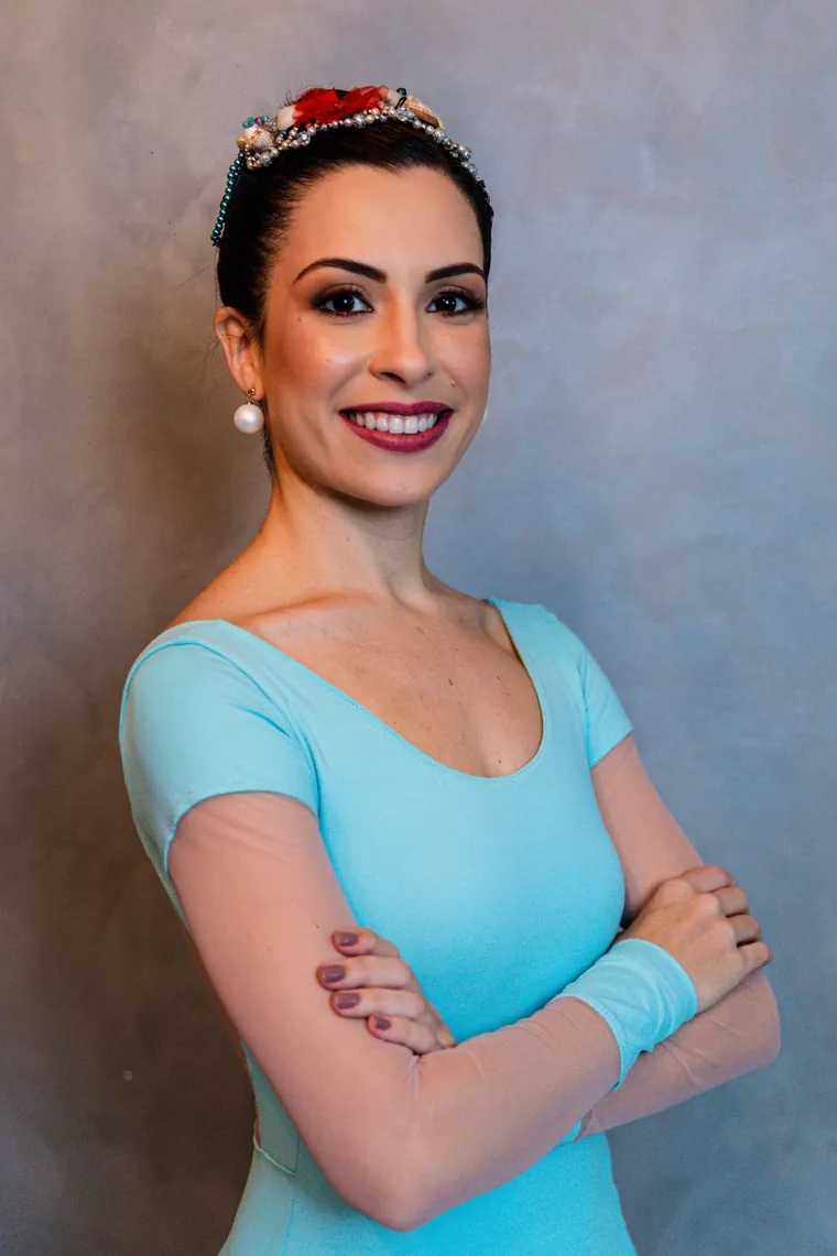 Ariel Venâncio, professora de ballet há 17 anos